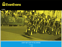 Tablet Screenshot of evanevans.com.au